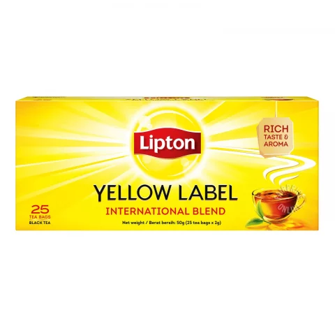 Lipton yellow label tea 25 bags