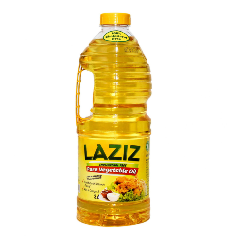 Laziz vegetable oil 3 litres