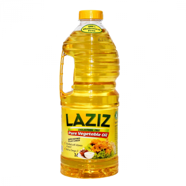 Laziz vegetable oil 3 litres