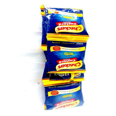 Checkers custard 45g x10 vanilla