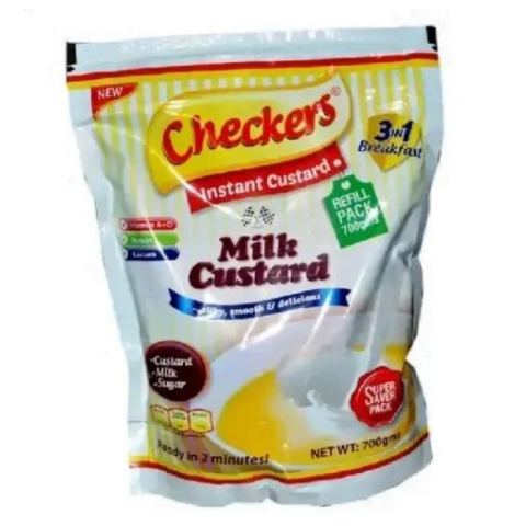 Checkers custard 700g sachet 3in1
