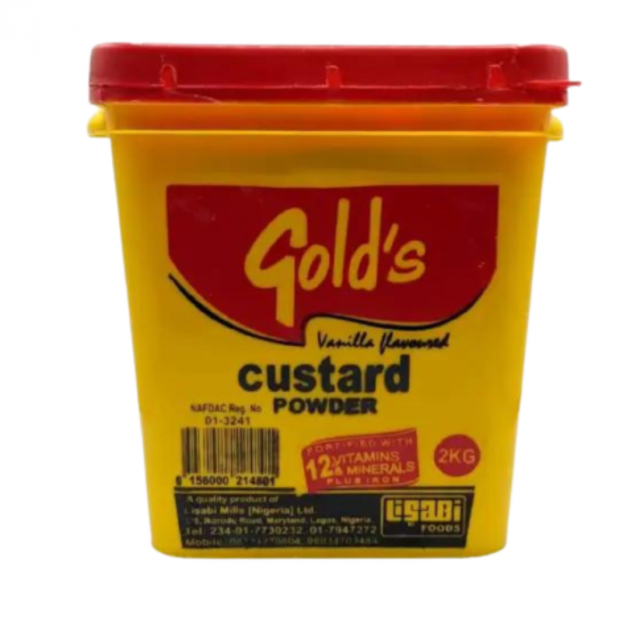 Gold custard 2kg bucket