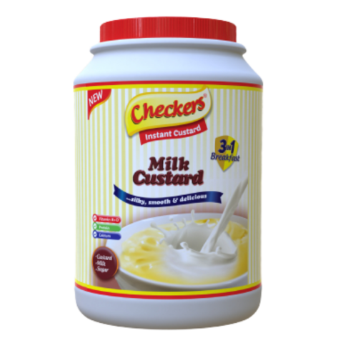 Checkers custard 3in1 1kg