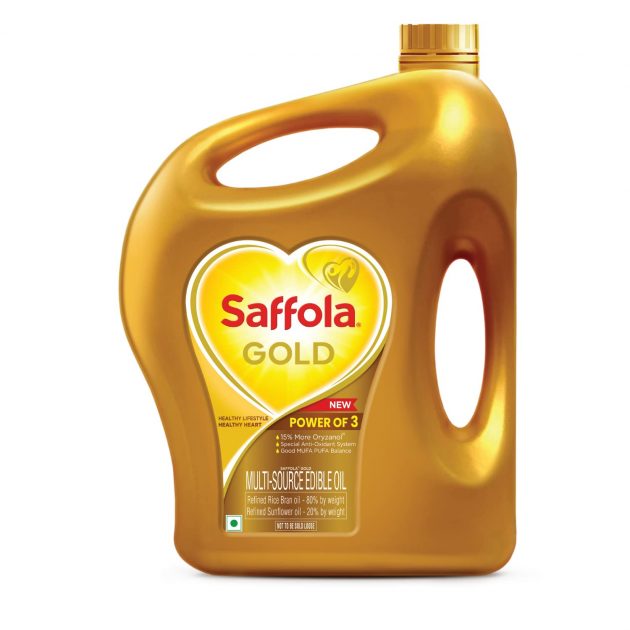 Saffola sunflower oil 5ltrs.