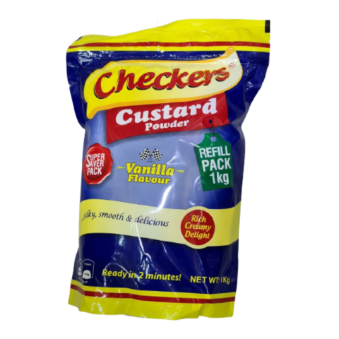Checkers custard 1kg sachet vanilla