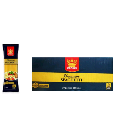 Crown premium spaghetti 500grams X20