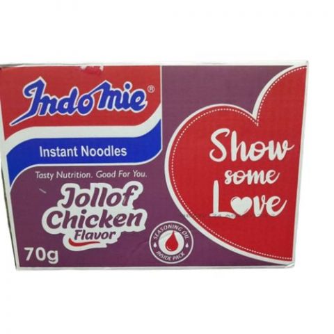 INDOMIE JOLLOF FRIED 70GRAMS (CARTON)