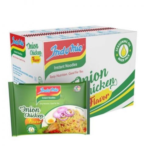 INDOMIE SUPER PACK ONION CHICKEN 120GRAMS (CARTON)