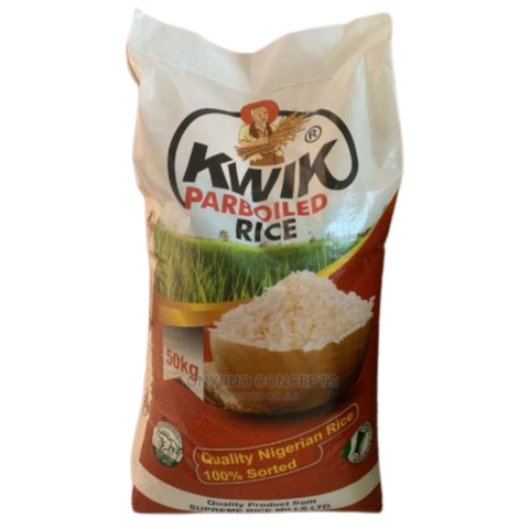 Kwik Parboiled Rice 50kg